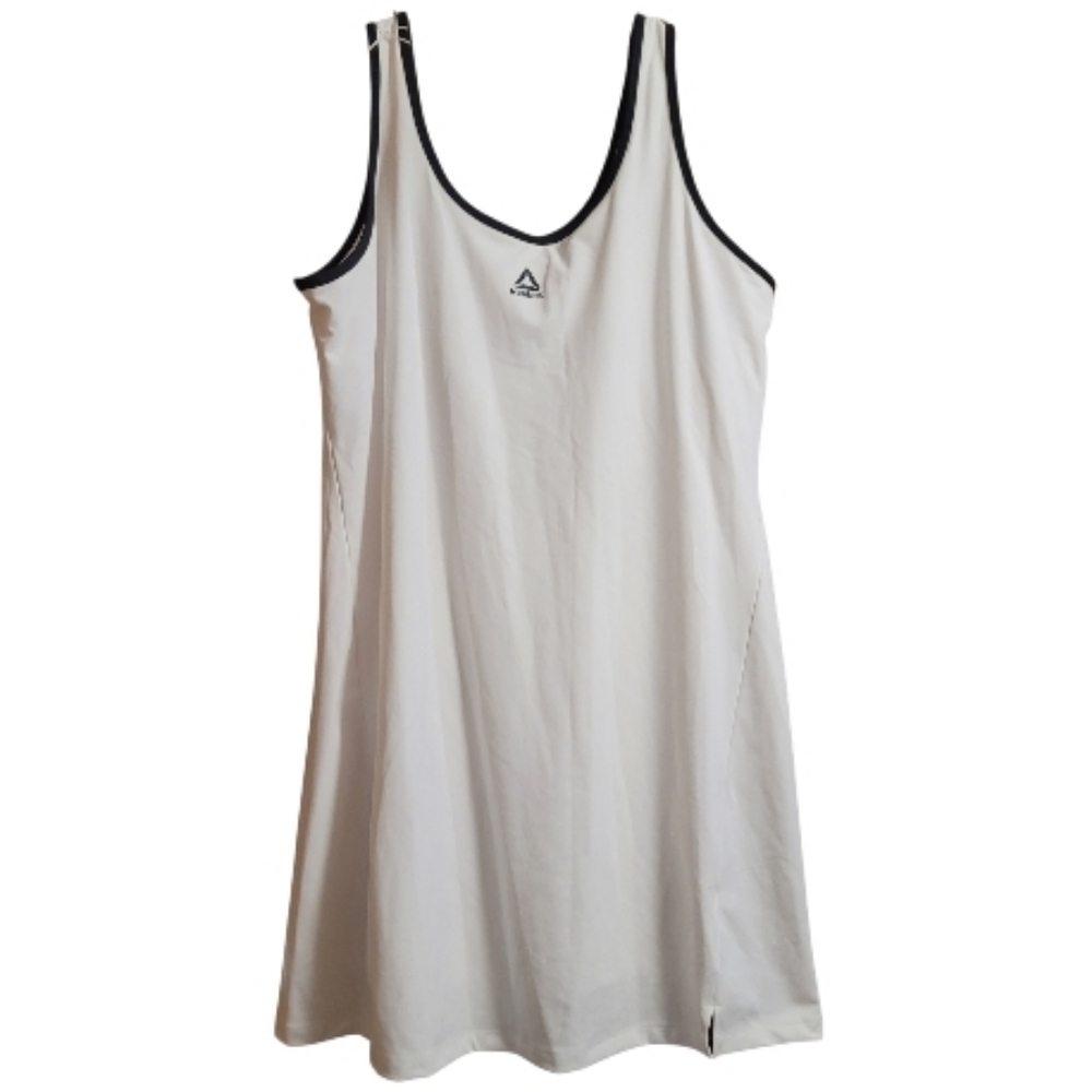 Reebok Dress Workout white sleeveless gym tenniscore Athletic
